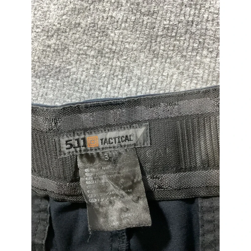 5.11 Tactical Cargo Pants Mens Size 35 Black Utility Ripstop Work Hiking Fair